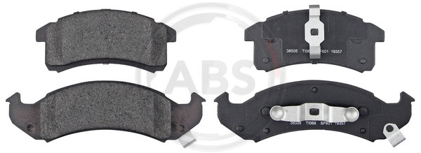 A.B.S. Bremsbelagsatz, Scheibenbremse