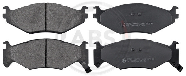 A.B.S. Bremsbelagsatz, Scheibenbremse