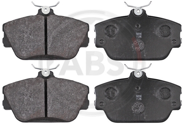 A.B.S. Bremsbelagsatz, Scheibenbremse