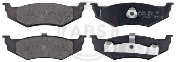 A.B.S. Bremsbelagsatz, Scheibenbremse