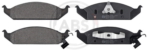 A.B.S. Bremsbelagsatz, Scheibenbremse