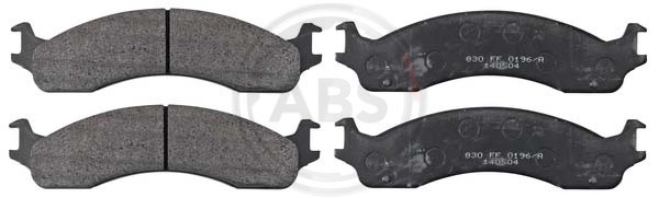 A.B.S. Bremsbelagsatz, Scheibenbremse