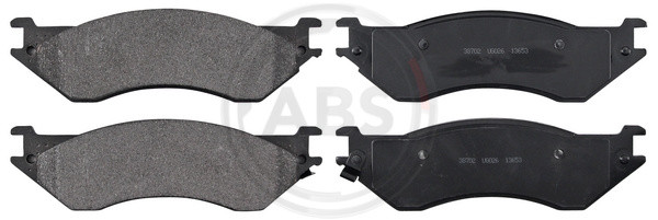 A.B.S. Bremsbelagsatz, Scheibenbremse