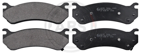 A.B.S. Bremsbelagsatz, Scheibenbremse