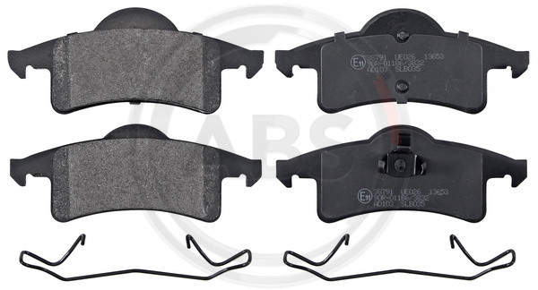 A.B.S. Bremsbelagsatz, Scheibenbremse