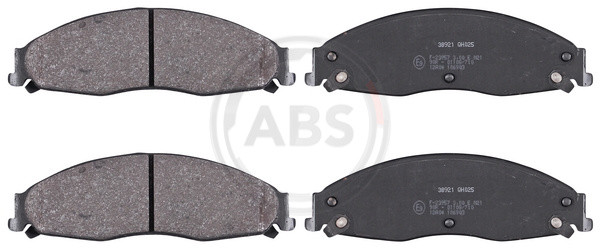 A.B.S. Bremsbelagsatz, Scheibenbremse