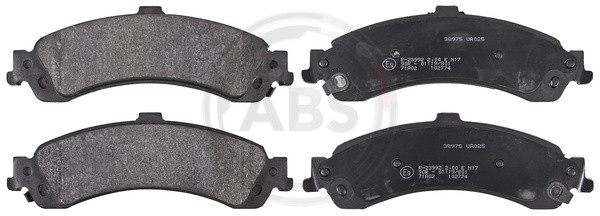 A.B.S. Bremsbelagsatz, Scheibenbremse