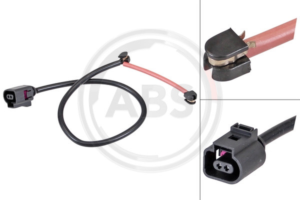 A.B.S. Warnkontakt, Bremsbelagverschleiß