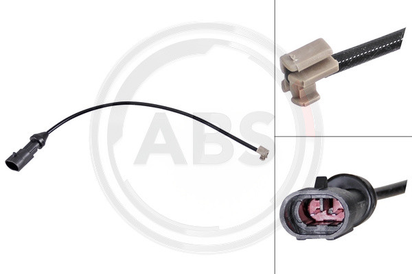 A.B.S. Warnkontakt, Bremsbelagverschleiß