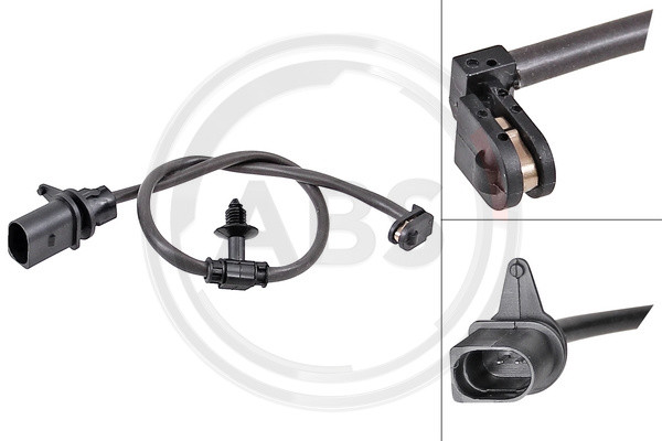 A.B.S. Warnkontakt, Bremsbelagverschleiß