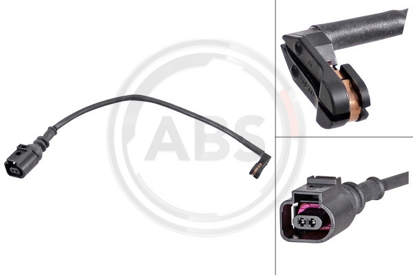 A.B.S. Warnkontakt, Bremsbelagverschleiß