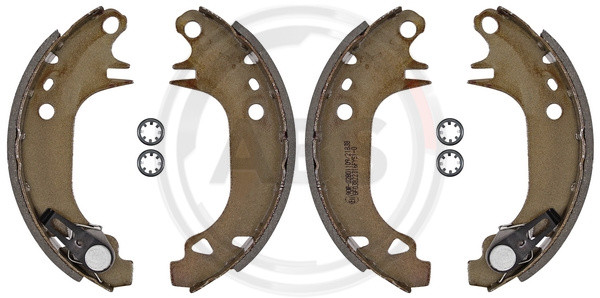 A.B.S. Bremsbackensatz