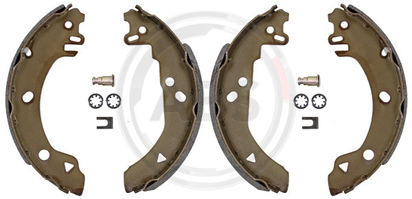 A.B.S. Bremsbackensatz