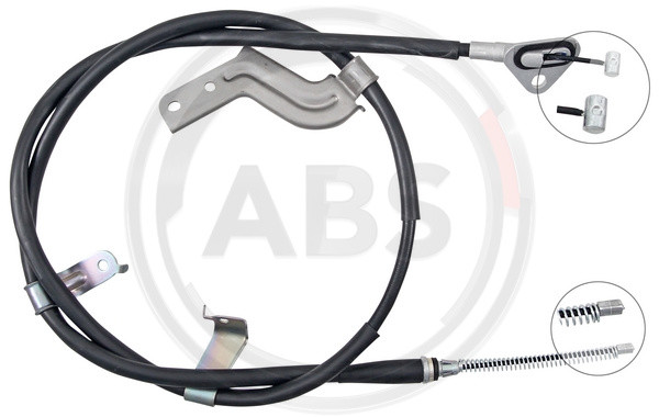 A.B.S. Seilzug, Feststellbremse