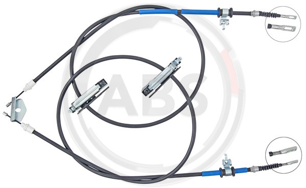 A.B.S. Seilzug, Feststellbremse