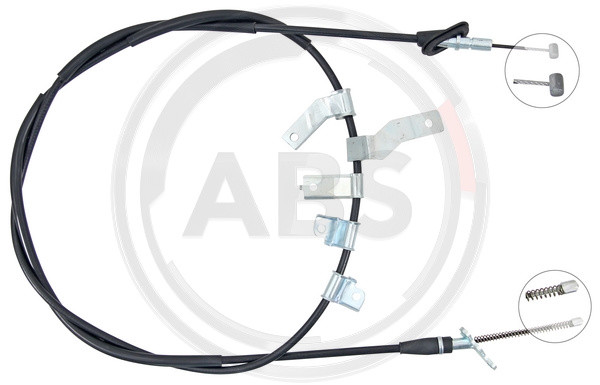 A.B.S. Seilzug, Feststellbremse