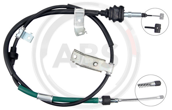 A.B.S. Seilzug, Feststellbremse