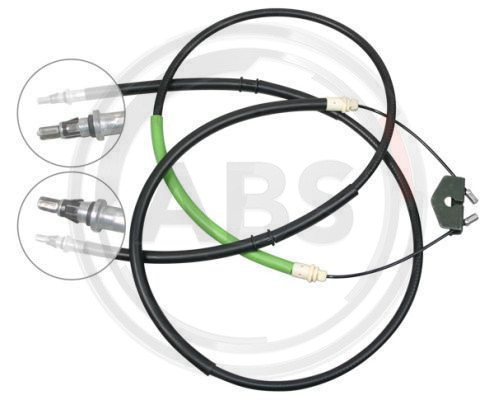 A.B.S. Seilzug, Feststellbremse