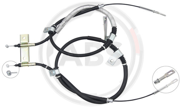 A.B.S. Seilzug, Feststellbremse