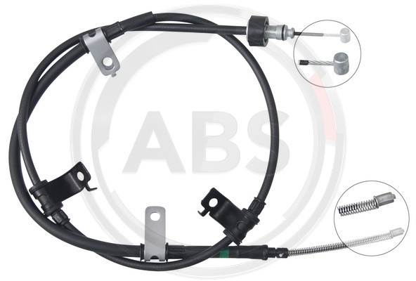 A.B.S. Seilzug, Feststellbremse