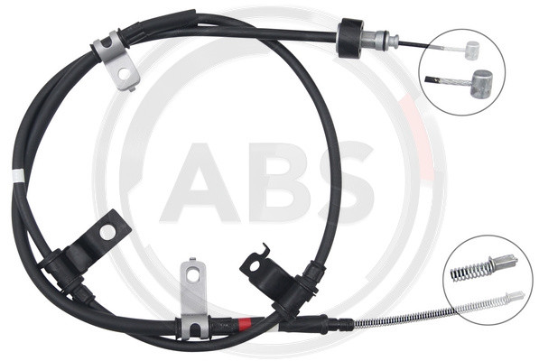 A.B.S. Seilzug, Feststellbremse