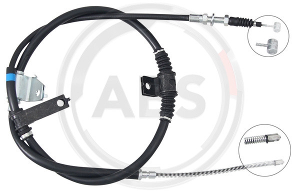 A.B.S. Seilzug, Feststellbremse