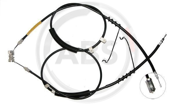 A.B.S. Seilzug, Feststellbremse