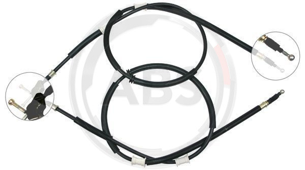 A.B.S. Seilzug, Feststellbremse