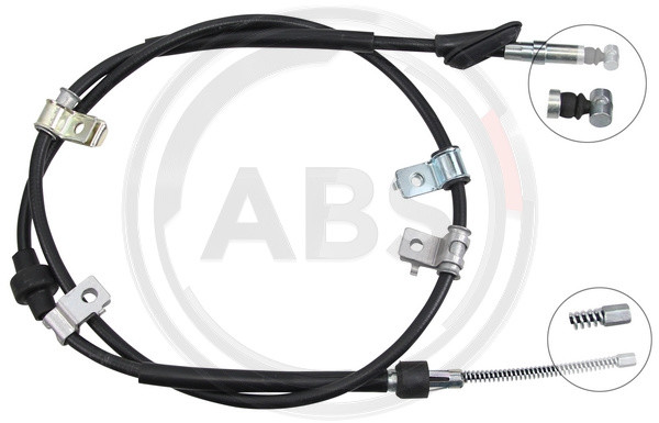 A.B.S. Seilzug, Feststellbremse