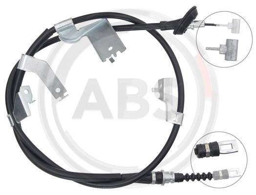 A.B.S. Seilzug, Feststellbremse