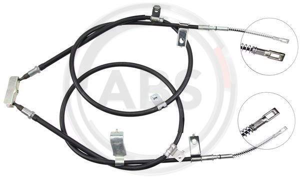 A.B.S. Seilzug, Feststellbremse