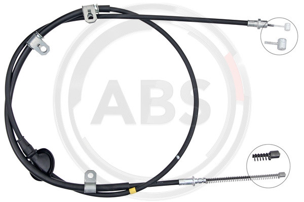 A.B.S. Seilzug, Feststellbremse