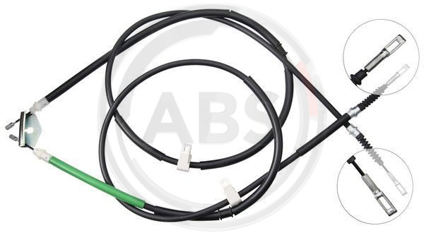 A.B.S. Seilzug, Feststellbremse