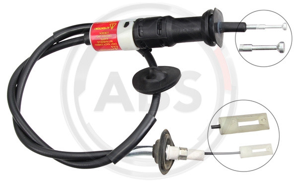 A.B.S. Seilzug, Kupplungsbetätigung