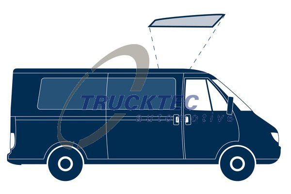 TRUCKTEC AUTOMOTIVE Dichtung, Schiebedach