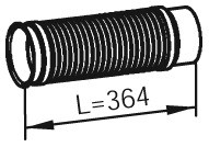 DINEX Abgasrohr