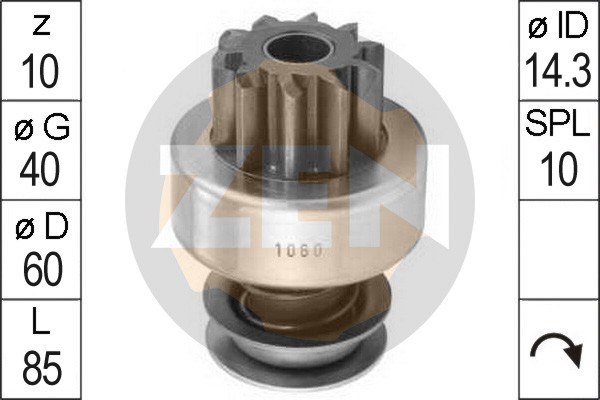 ERA Freilaufgetriebe, Starter