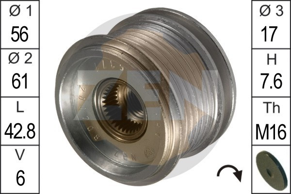 ERA Generatorfreilauf