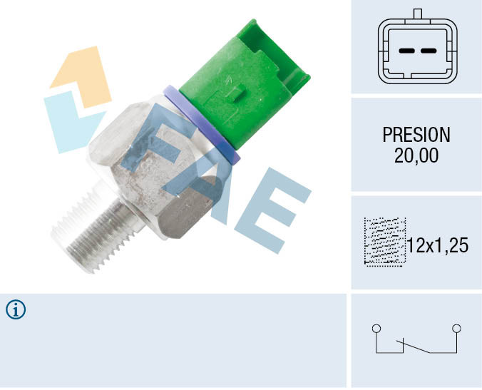 FAE Sensor, Öldruck