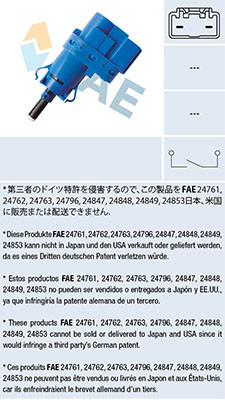 FAE Bremslichtschalter