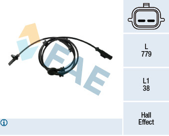 FAE Sensor, Raddrehzahl