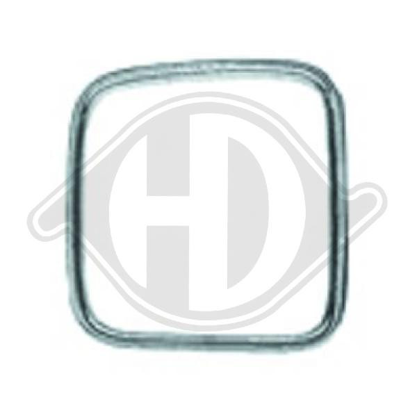 DIEDERICHS Zier-/Schutzleiste, Kühlergitter