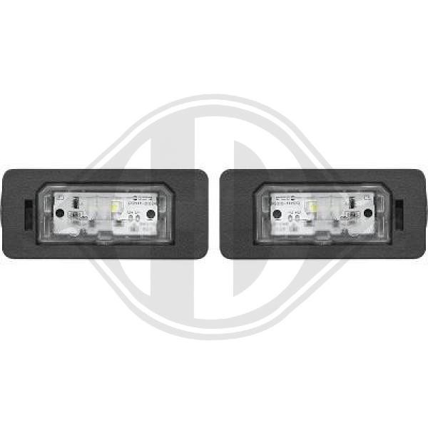 DIEDERICHS Kennzeichenleuchte