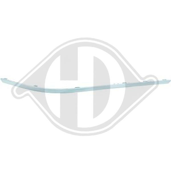 DIEDERICHS Zier-/Schutzleiste, Stoßfänger