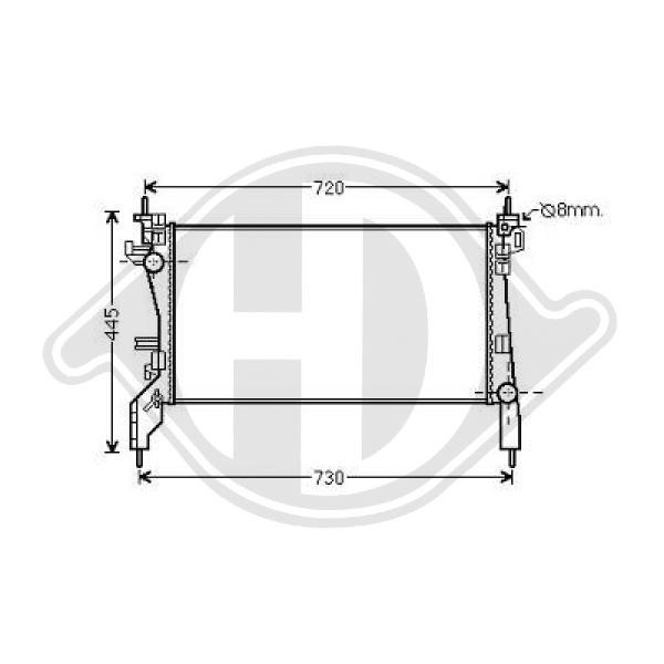 DIEDERICHS Kühler, Motorkühlung