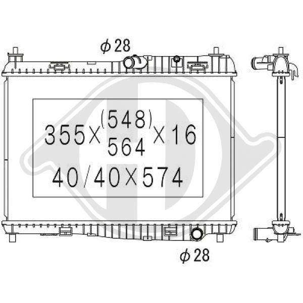 DIEDERICHS Kühler, Motorkühlung