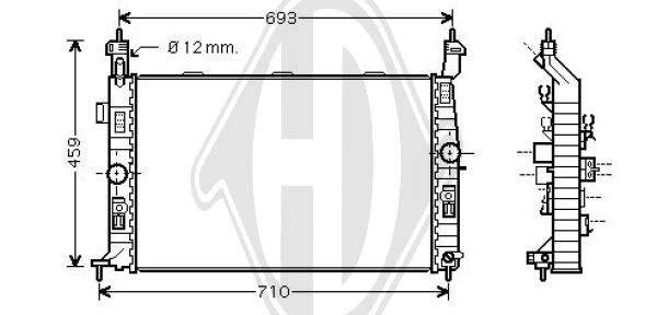 DIEDERICHS Kühler, Motorkühlung
