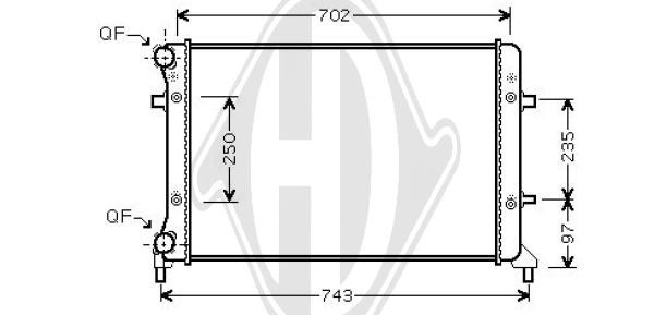 DIEDERICHS Kühler, Motorkühlung