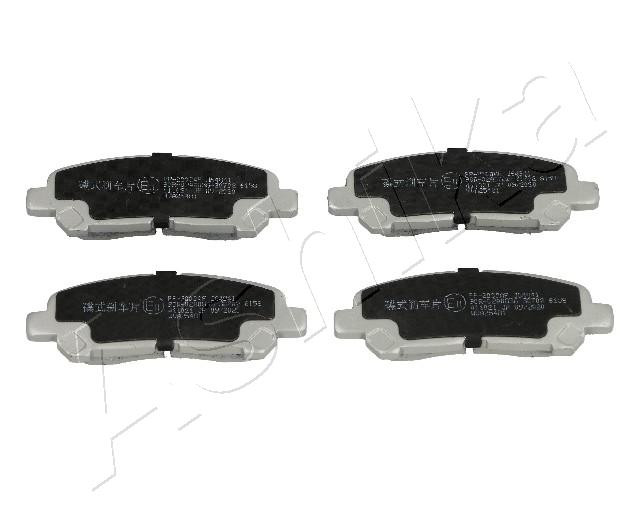 ASHIKA Bremsbelagsatz, Scheibenbremse