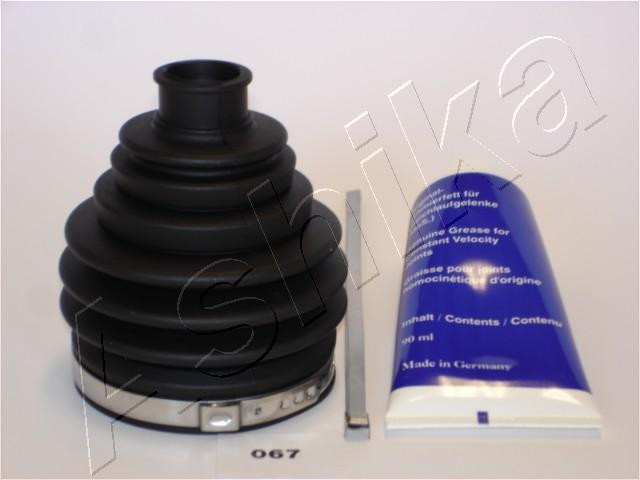 ASHIKA Faltenbalgsatz, Antriebswelle